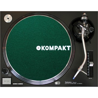 Kompakt Slipmat Dark Green