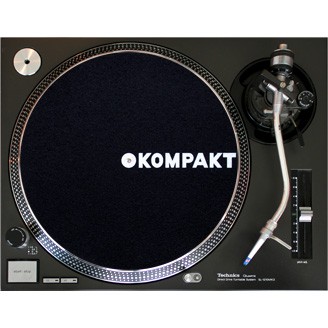 Kompakt Slipmat Black