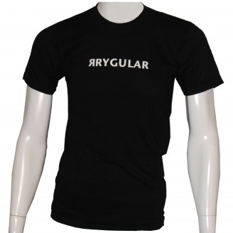 Rrygular T-Shirt Black