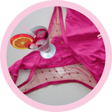 Pink Silk Pantis